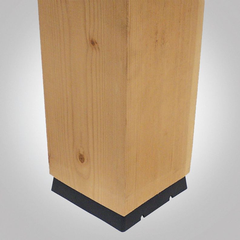 Simpson 10 x 10 Black Composite-Plastic Standoff Post Base CPS10