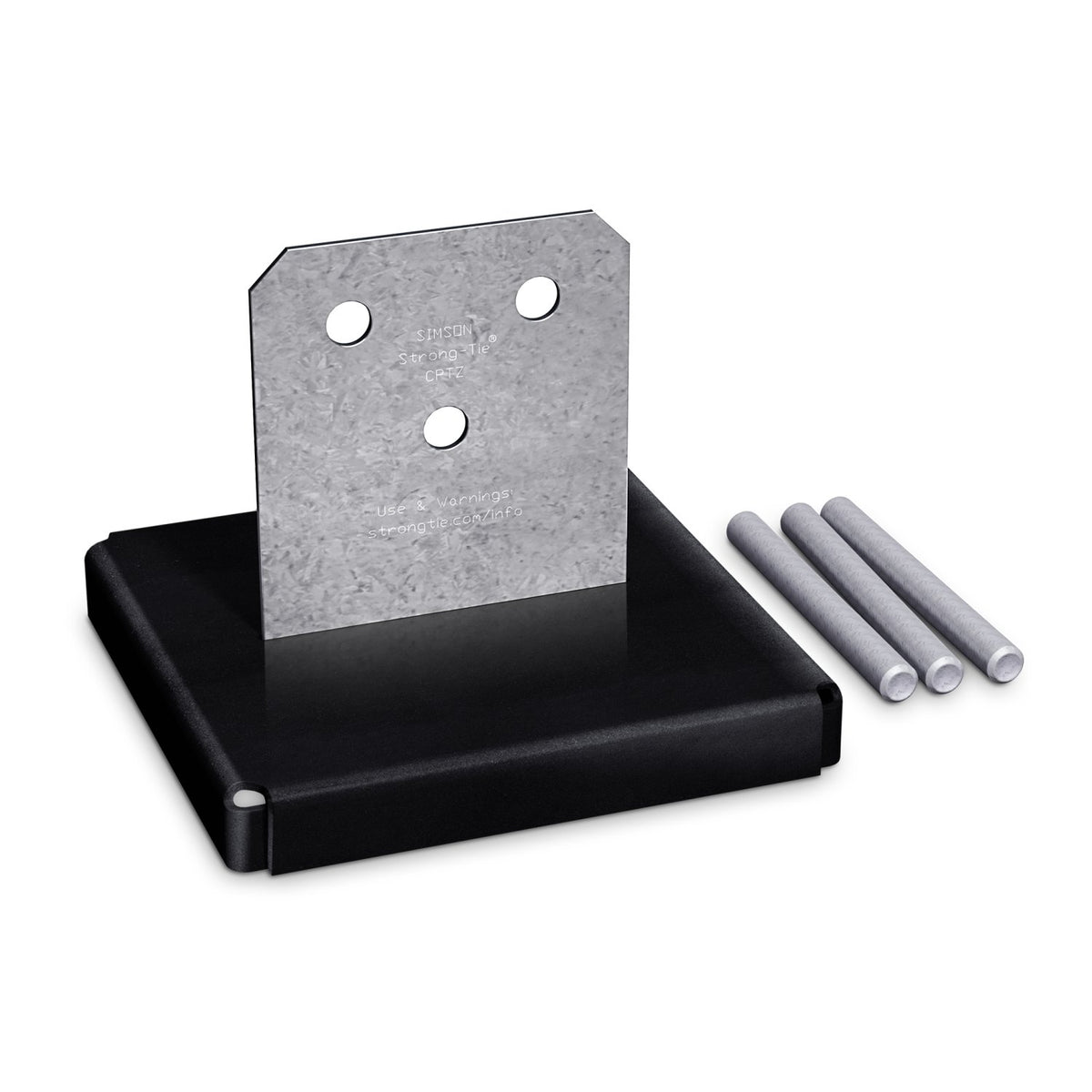 Simpson 8 x 8 Concealed Post Base ZMAX Galvanized CPT88Z