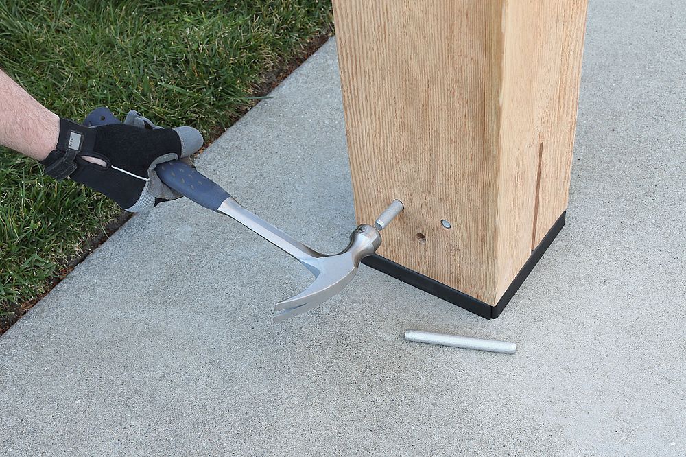 Simpson 8 x 8 Concealed Post Base ZMAX Galvanized CPT88Z