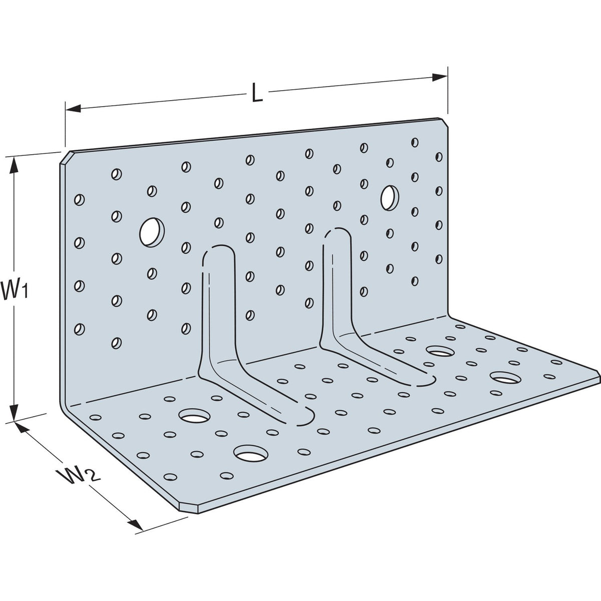 Simpson Strong-Tie ABR255 Angle Bracket for Cross-Laminated Timber