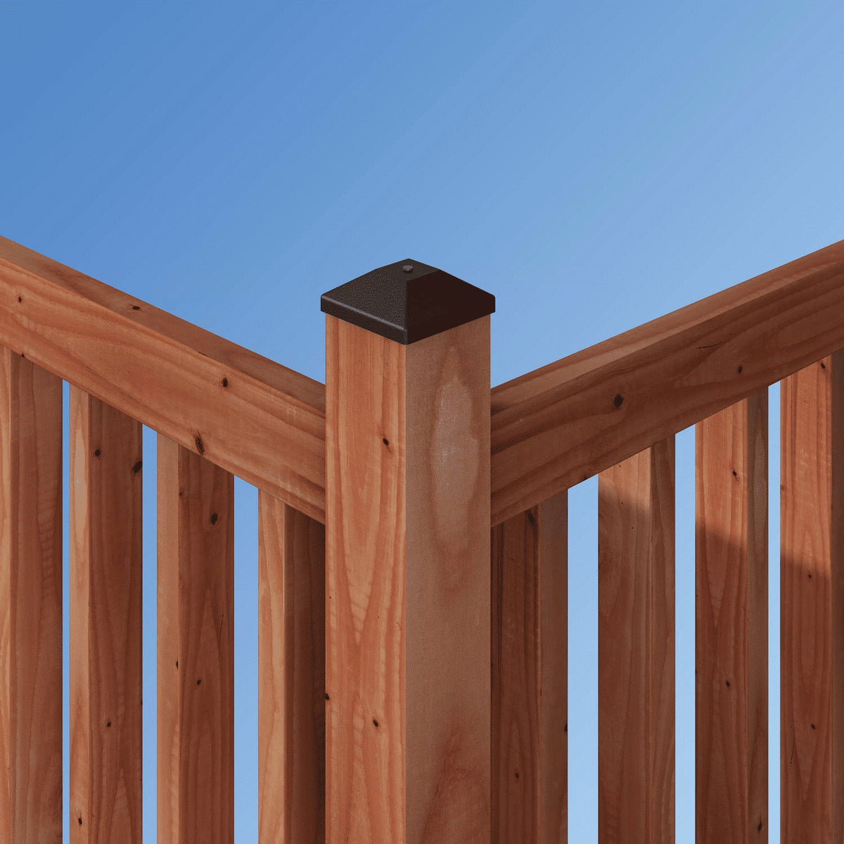 Simpson Strong-Tie APDPC4 Decorative 4x4 Deck Post Cap - Plastic Composite