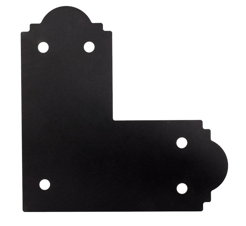 Simpson Strong-Tie APL6 Ornamental L Strap - Black Powder Coat