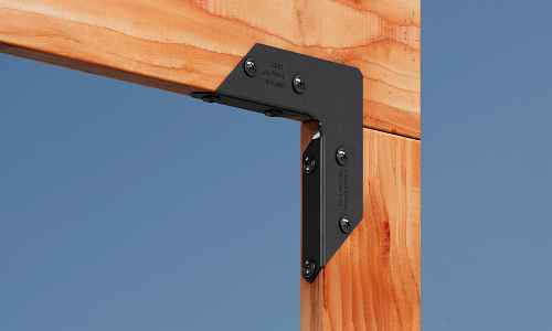 Simpson Strong-Tie APRTA12 Rigid Tie Angle Joist/Post ZMAX Black Powder Coated