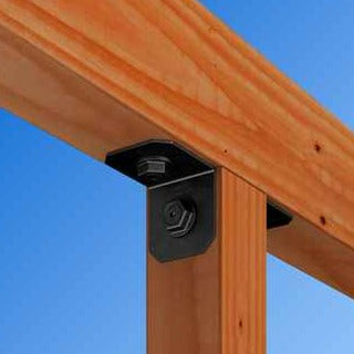 Simpson Strong-Tie APVA4 Avant Ornamental Angle - Black Powder Coated