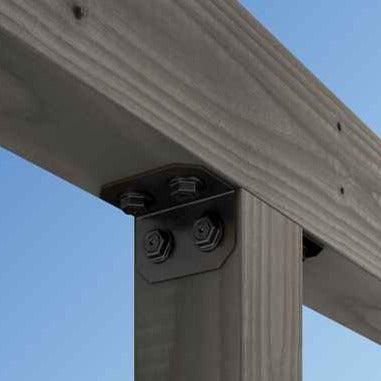 Simpson Strong-Tie APVA6 Avant Ornamental Angle - Black Powder Coated