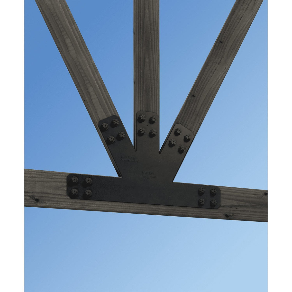 APVGP612 Avant Decorative Gable Plate- Black Powder Coat