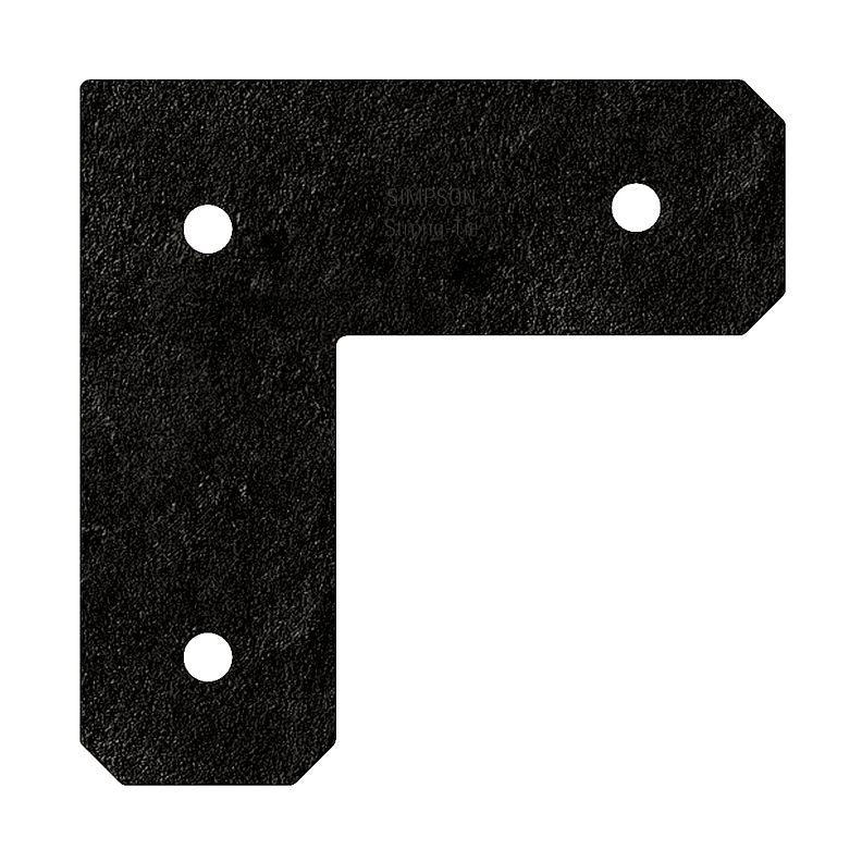 Simpson Strong-Tie APVL4 Avant Ornamental L Strap - Black Powder Coated