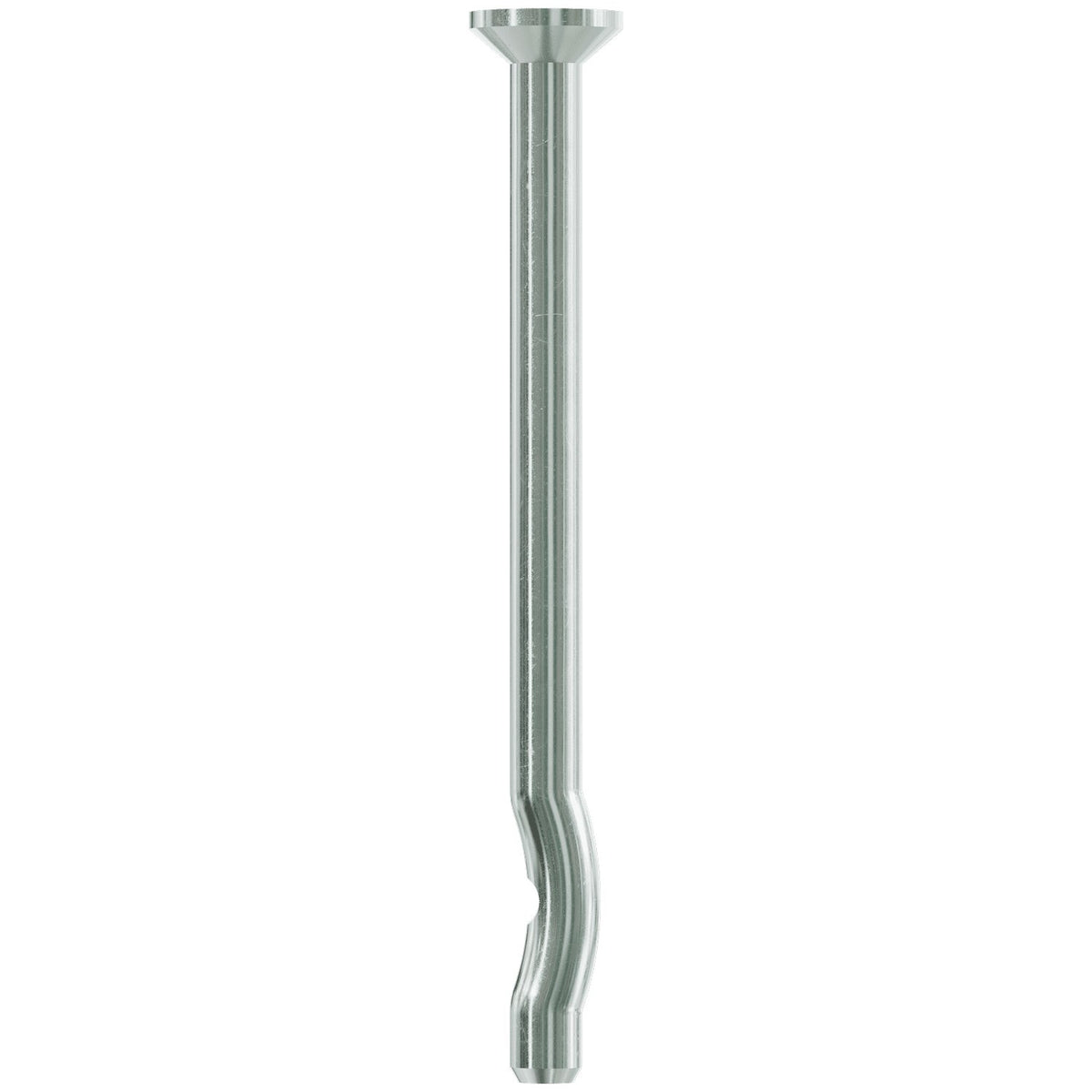  1/4 x 3 1/2 in. Countersunk Head Crimp Drive Anchor, Zinc Plated / Carbon Steel