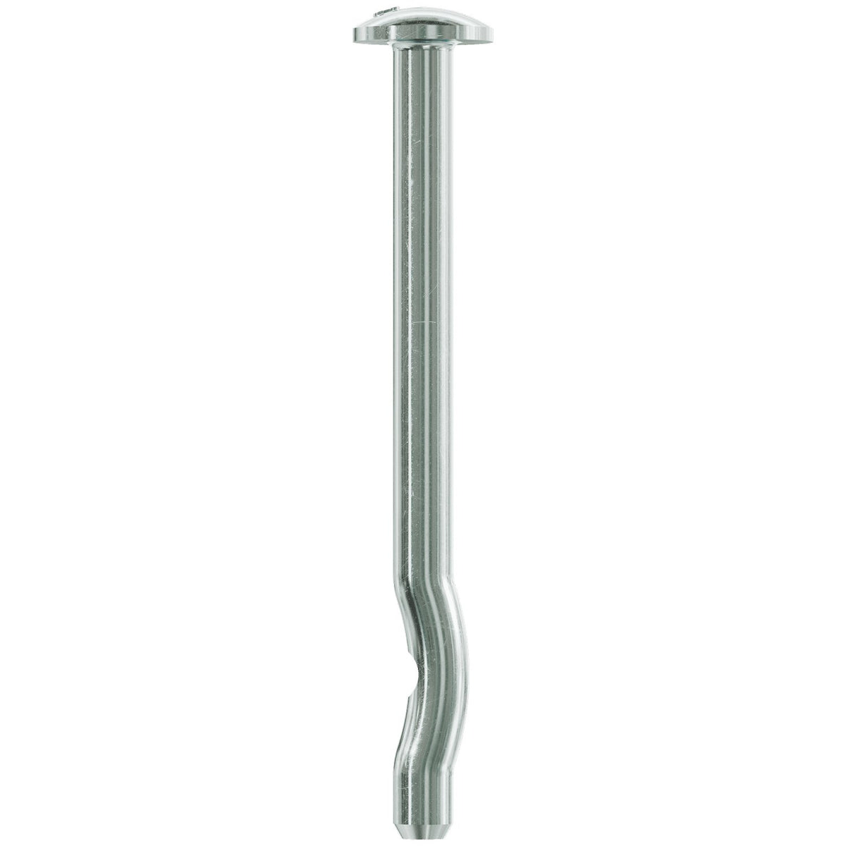  3/16 x 2 1/2 in. Mushroom Head Crimp Drive Anchor, Zinc Plated / Carbon Steel