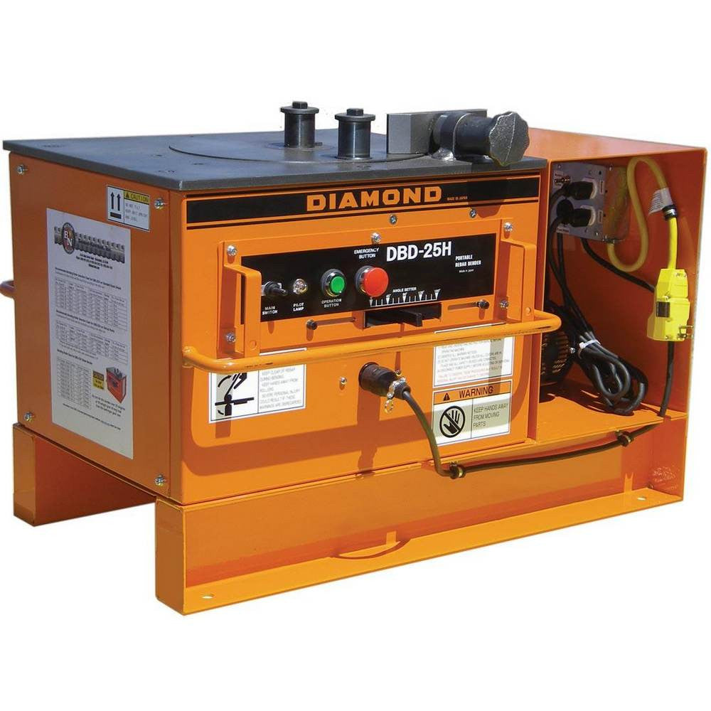 BN DBC-25H Combination Rebar Bender / Cutter