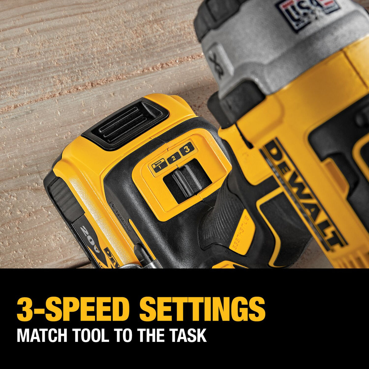 DeWALT 20V MAX Cordless Brushless XR® Hammerdrill & Impact driver Combo kit (5.0ah) DCK299P2 with DeWALT Tool bag