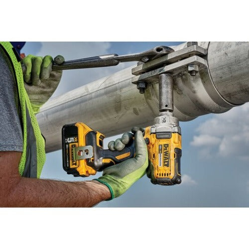 DeWALT 20V MAX XR Cordless 1/2" Mid-Range Impact Wrench Kit w/Detent Pin Anvil