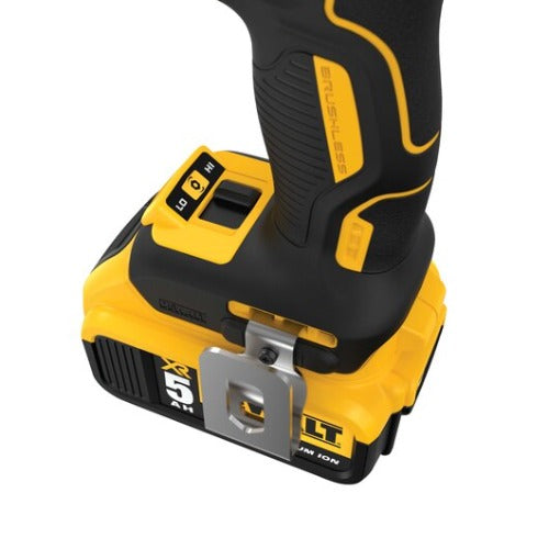 DeWALT 20V MAX XR Cordless 1/2" Mid-Range Impact Wrench Kit w/Detent Pin Anvil