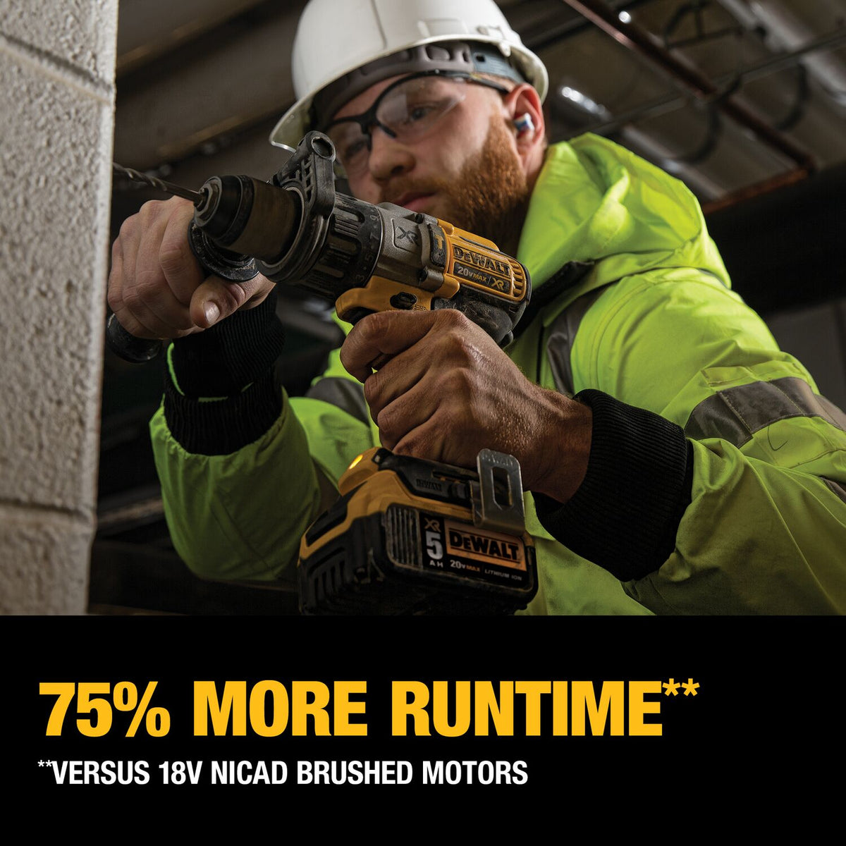 DeWALT 20V MAX Cordless Brushless XR® Hammerdrill & Impact driver Combo kit (5.0ah) DCK299P2 with DeWALT Tool bag