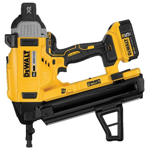 DeWALT 20V MAX XR Cordless Concrete Electric Nailer Kit DCN890P2