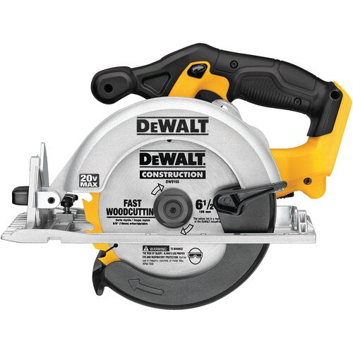 DeWALT 20V MAX 6-1/2" Cordless Circular Saw (Bare) DCS391B