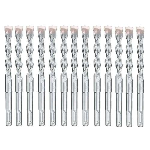DeWalt 1/4" x 4" x 6" SDS-Plus 2-Cutter Hammer Bit (Bulk 25) DW5417B25