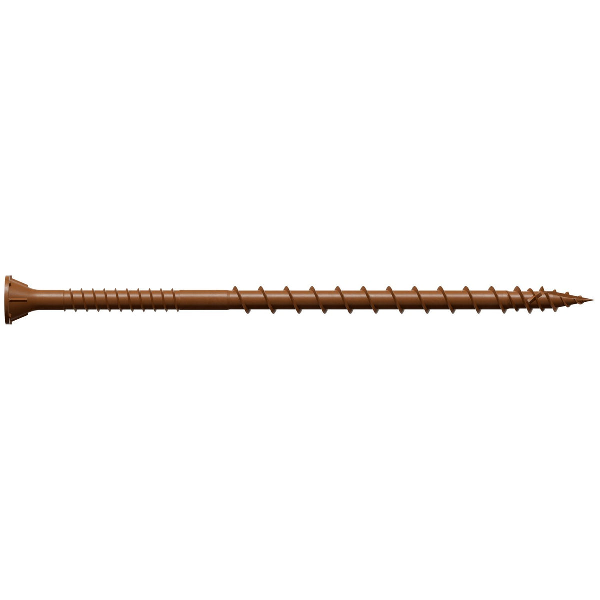 Simpson DSVR4 #10 4" Deck-Drive DSV Wood Screw, Red, T25