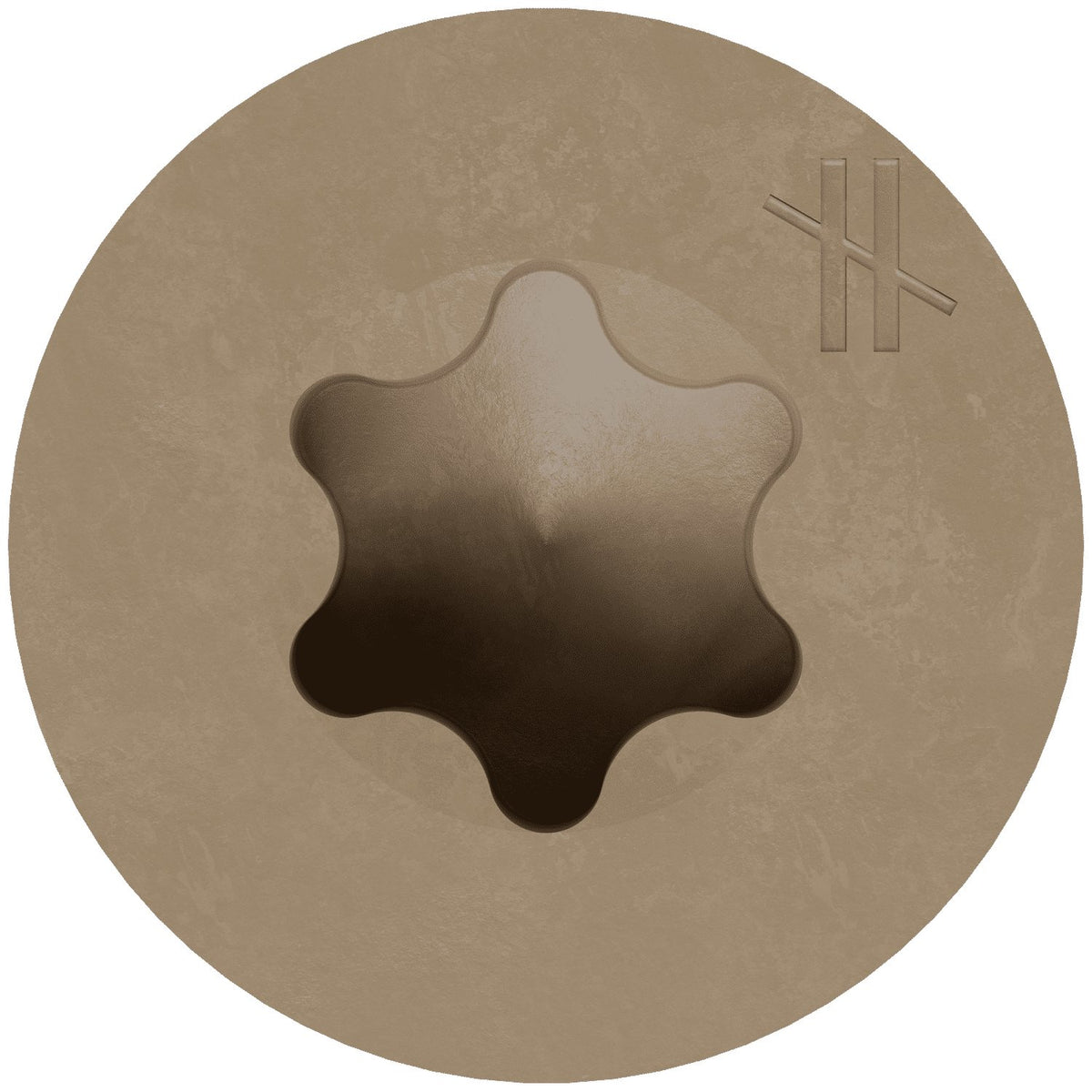 Simpson DSVT312 #10 3-1/2" Deck-Drive DSV Wood Screw, Tan, T25