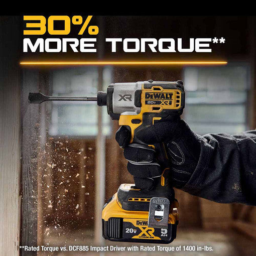 DeWalt DCF845P2 20V MAX XR 1/4" 3-Speed Impact Driver Kit