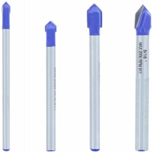 AvantiPRO Glass and Tile Drill Bit Set (4-pc) PMAGT1050-S4