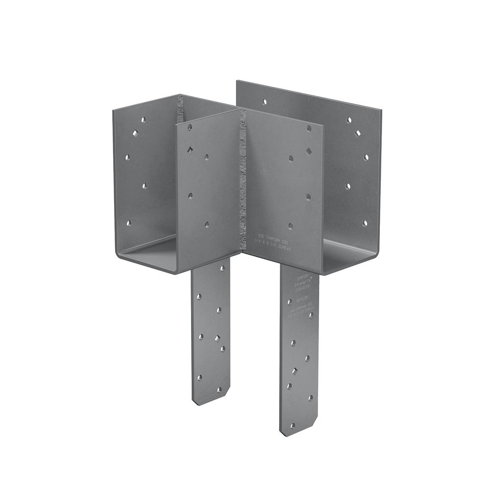Simpson ECCLLQ444 Left L-Shape End Column Cap 4x4 w/Screws