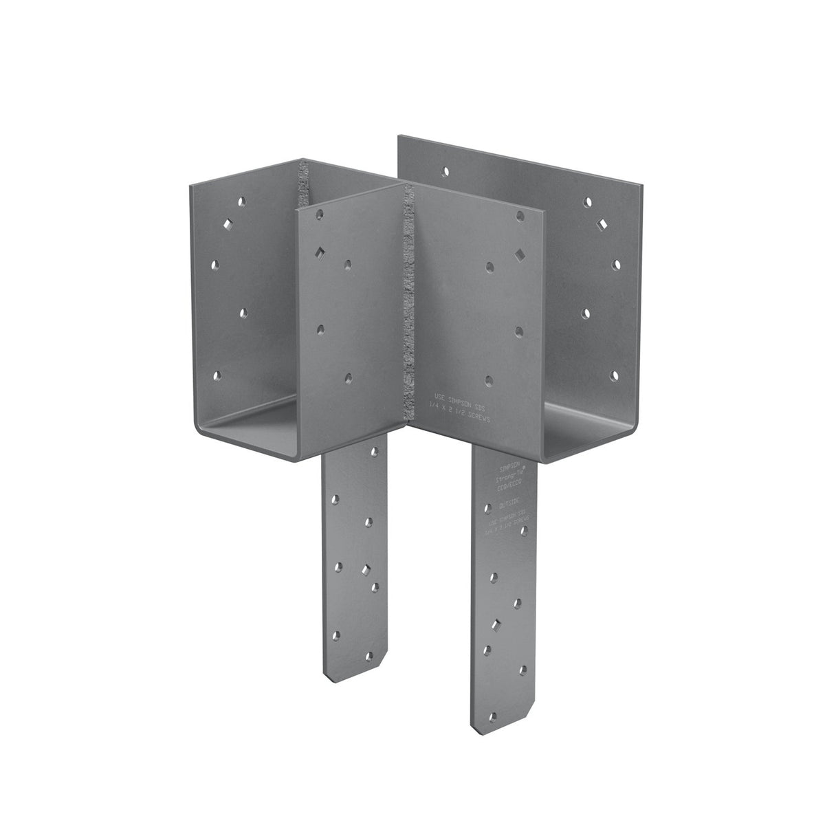 Simpson ECCLLQ464 Left L-Shape End Column Cap 4x6 w/Screws