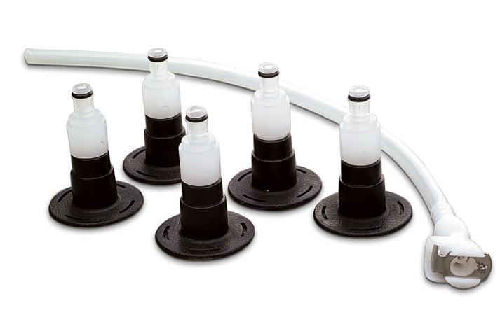 EIP-EZAKT 20 E-Z Click flush-mount injection ports & injection fitting