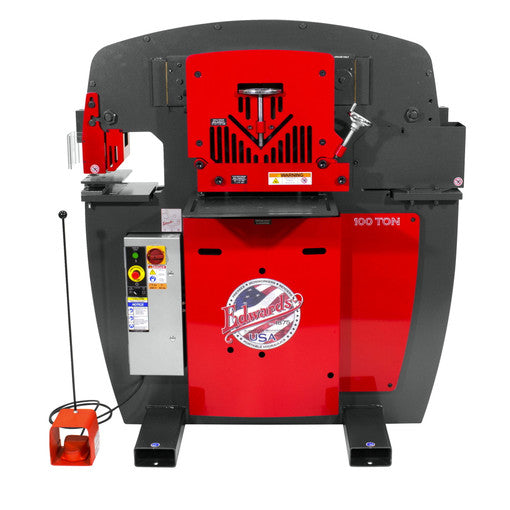 Edwards 100 Ton Ironworker 208V, 3Ph, with PowerLink IW100-3P208-AC600