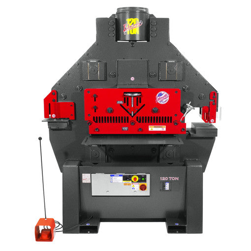 Edwards 120 Ton Ironworker 230V, 3Ph, with PowerLink IW120-3P230-AC900