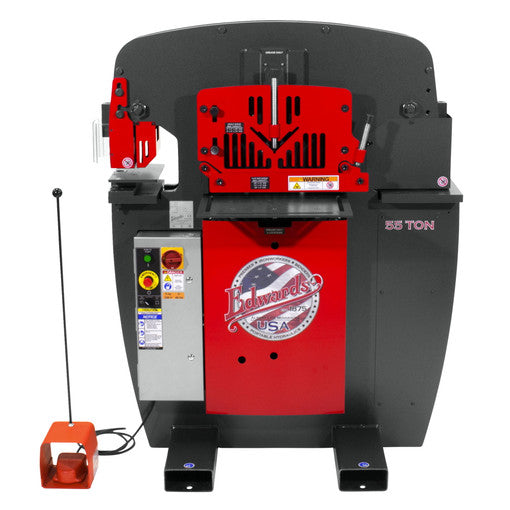 Edwards 55 Ton Ironworker 575V, 3Ph with PowerLink IW55-3P575-AC500