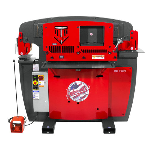 Edwards 65 Ton Ironworker 230V, 1Ph, with PowerLink IW65-1P230-AC700