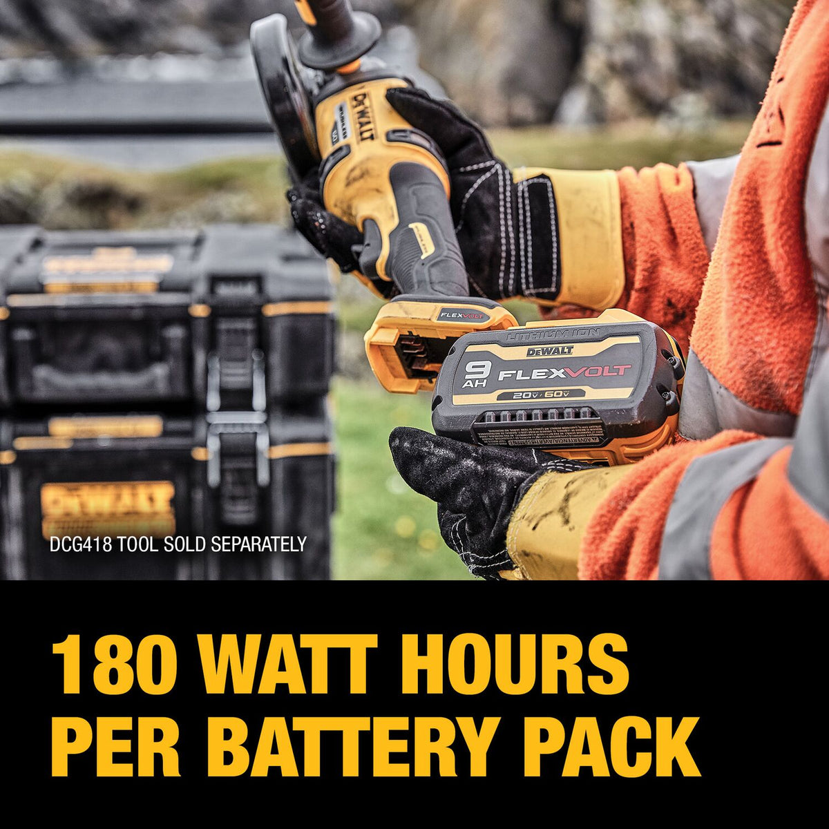 DeWALT 20V/60V MAX FlexVolt 9.0 Ah Lithium-Ion Battery (2-Pack) DCB609-2