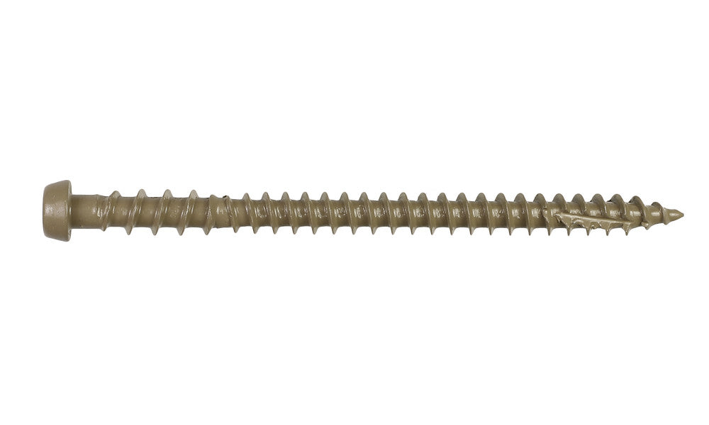Simpson #10 x 2-3/4" Brown 05, Deck-Drive DCU Composite Screw