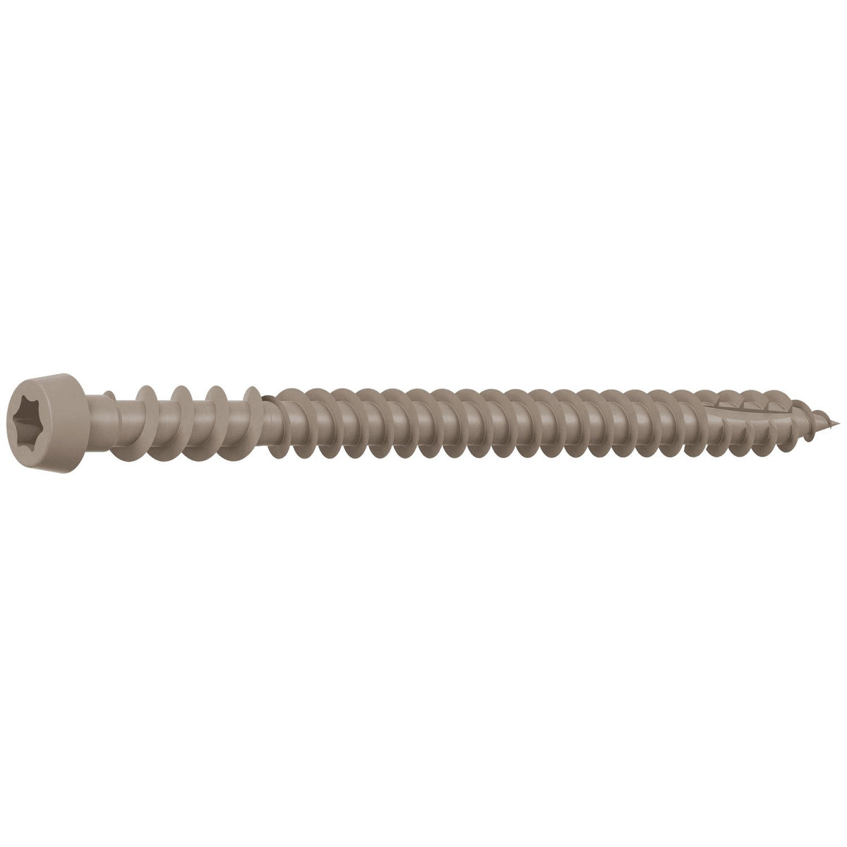 Simpson #10 x 2-3/4" Gray 01, Deck-Drive DCU Composite Screw