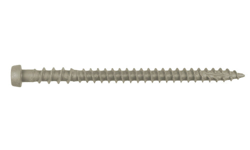 Simpson #10 x 2-3/4" Gray, Collated Deck-Drive DCU Composite Screw 