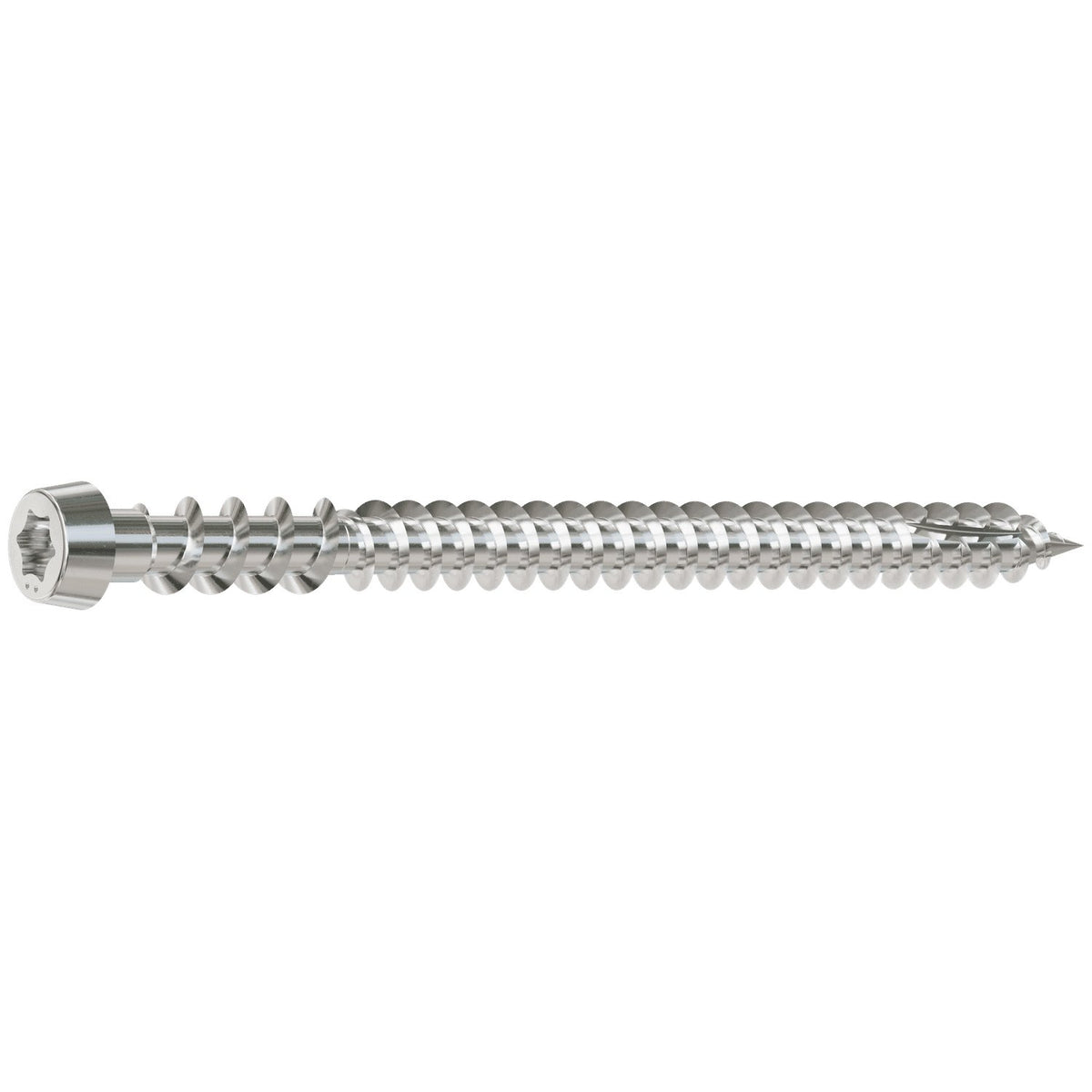 Simpson #10 x 2-3/4" Collated Deck-Drive DCU Composite Screw, 305 Stainless Steel