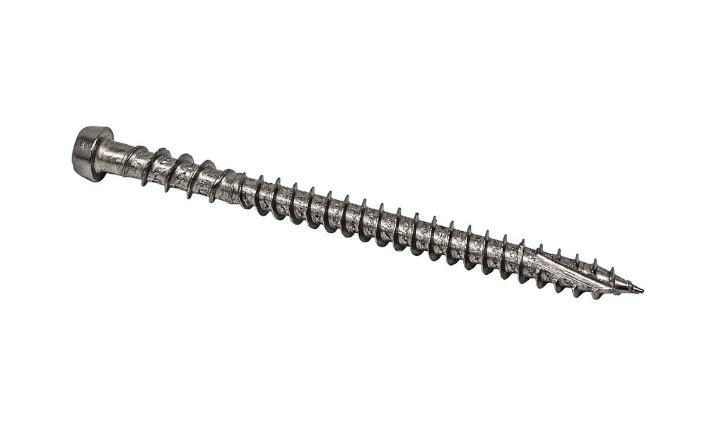 Simpson #10 X 2" Deck-Drive DCU Composite Screw, 316 Stainless Steel 