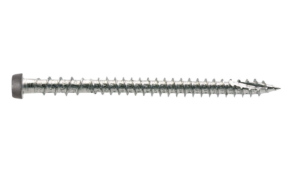 Simpson #10 x 2-3/4" Gray 04, Deck-Drive DCU Composite Screw, 305 Stainless Steel 