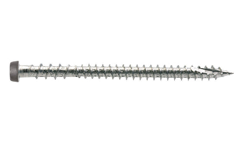 Simpson #10 X 2-3/4" Gray 04, Collated Deck-Drive DCU Composite Screw, 316 Stainless Steel