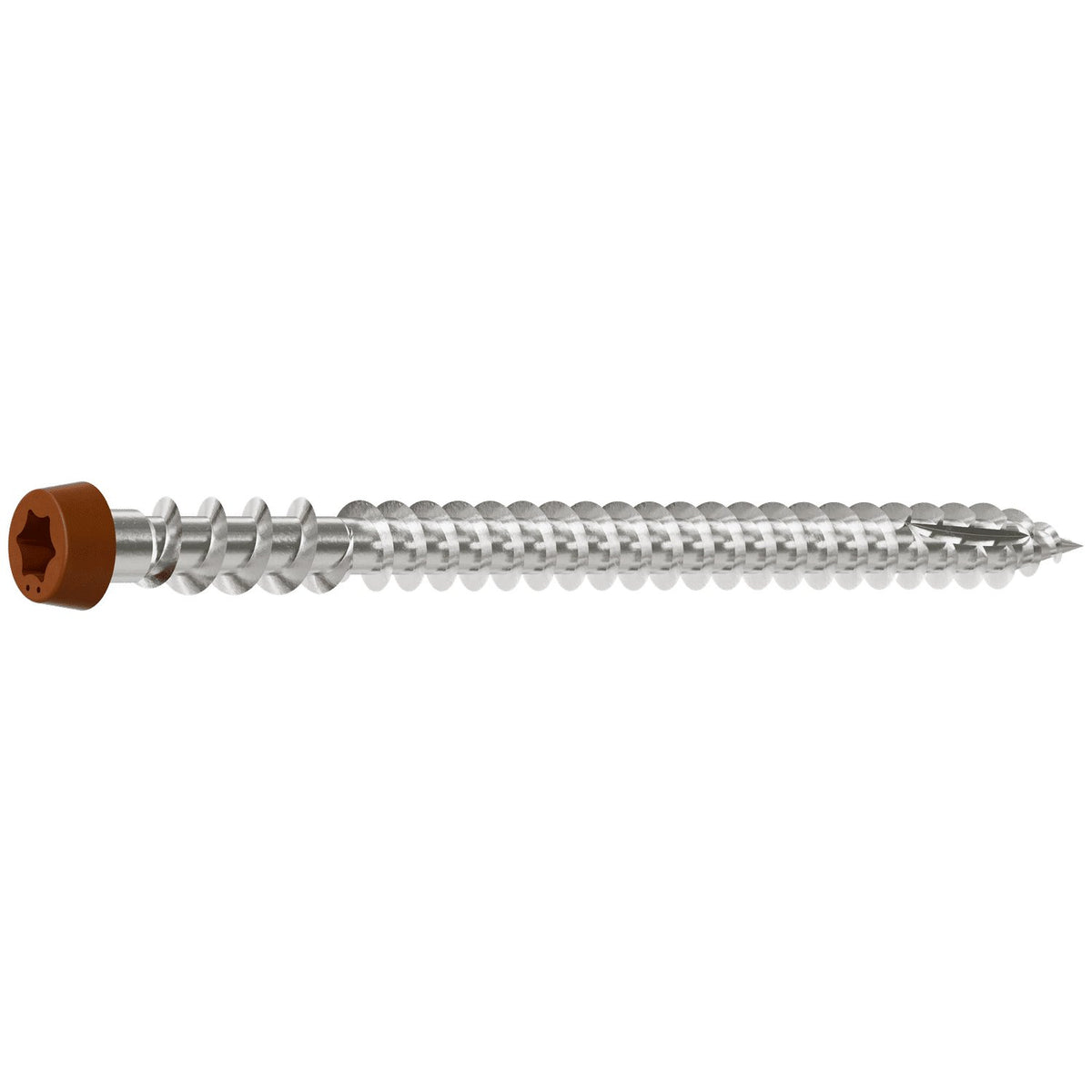 Simpson #10 x 2-3/4" Tan 01, Deck-Drive DCU Composite Screw, 305 Stainless Steel 