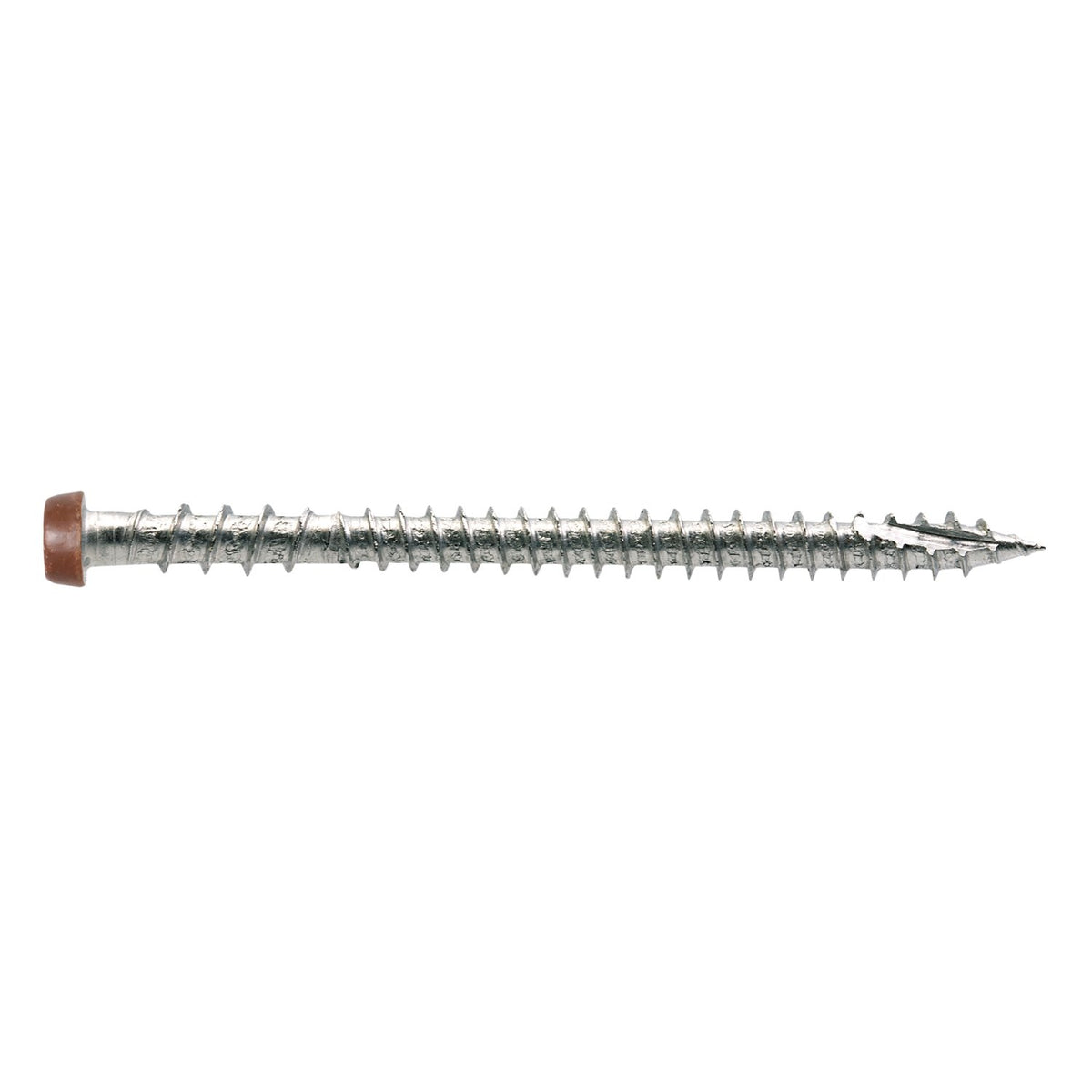 Simpson #10 X 2-3/4" Tan 01, Collated Deck-Drive DCU Composite Screw, 316 Stainless Steel