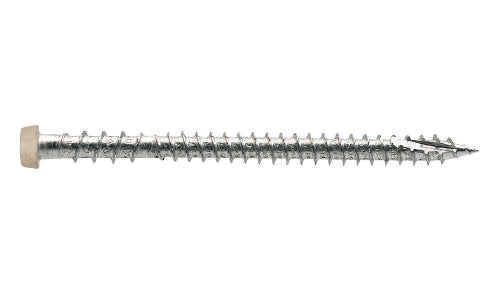 Simpson #10 X 2-3/4" Tan 02, Collated Deck-Drive DCU Composite Screw, 316 Stainless Steel