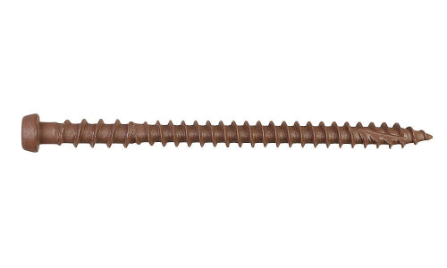 Simpson #10 x 2-3/4" Red, Collated Deck-Drive DCU Composite Screw 