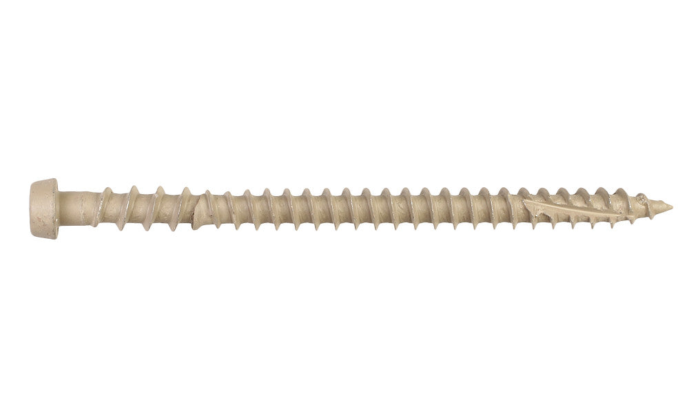 Simpson #10 X 2-3/4" Tan 02, Deck-Drive DCU Composite Screw