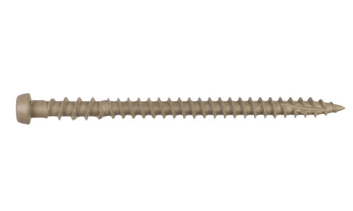 Simpson #10 x 2-3/4" Tan, Collated Deck-Drive DCU Composite Screw 