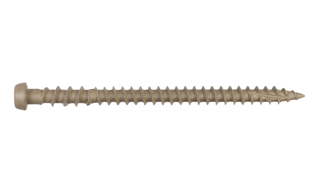 Simpson #10 X 2-3/4" Tan, Deck-Drive DCU Composite Screw