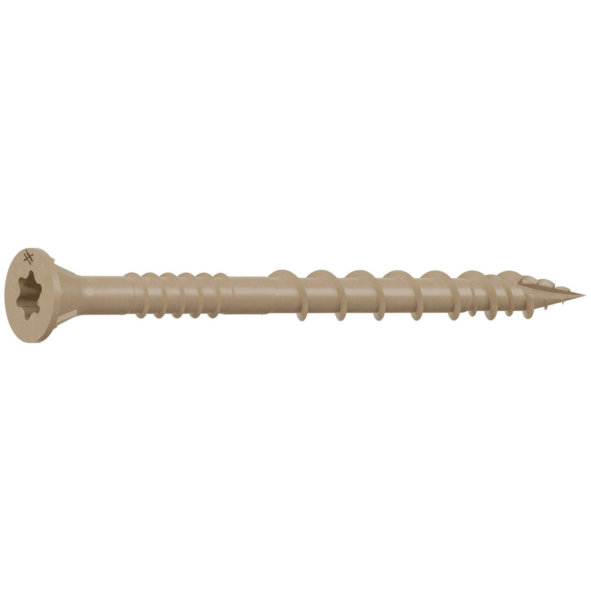 Simpson DSVT212 #10 X 2-1/2" Deck-Drive DSV Wood Screw, Tan, T25