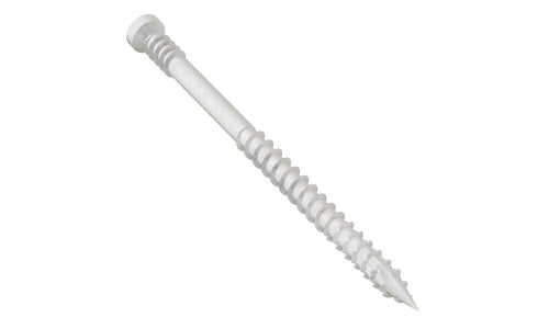 Simpson #7 x 2-1/2" White, Finish Trim Screw T10