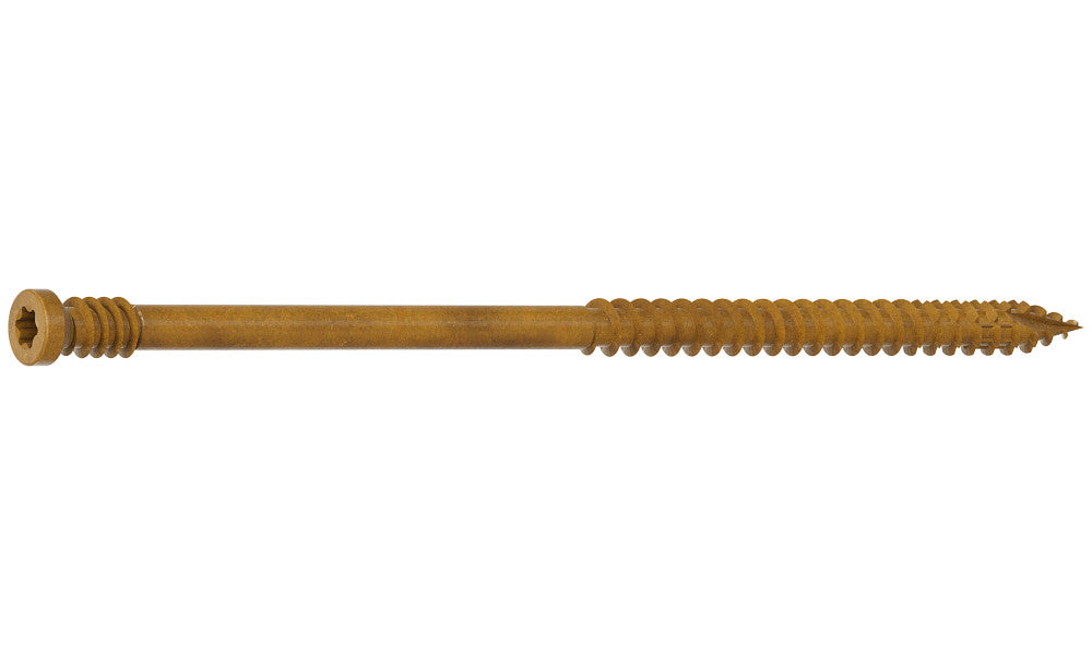 Simpson #9 x 4" Tan, Finish Trim Screw T15